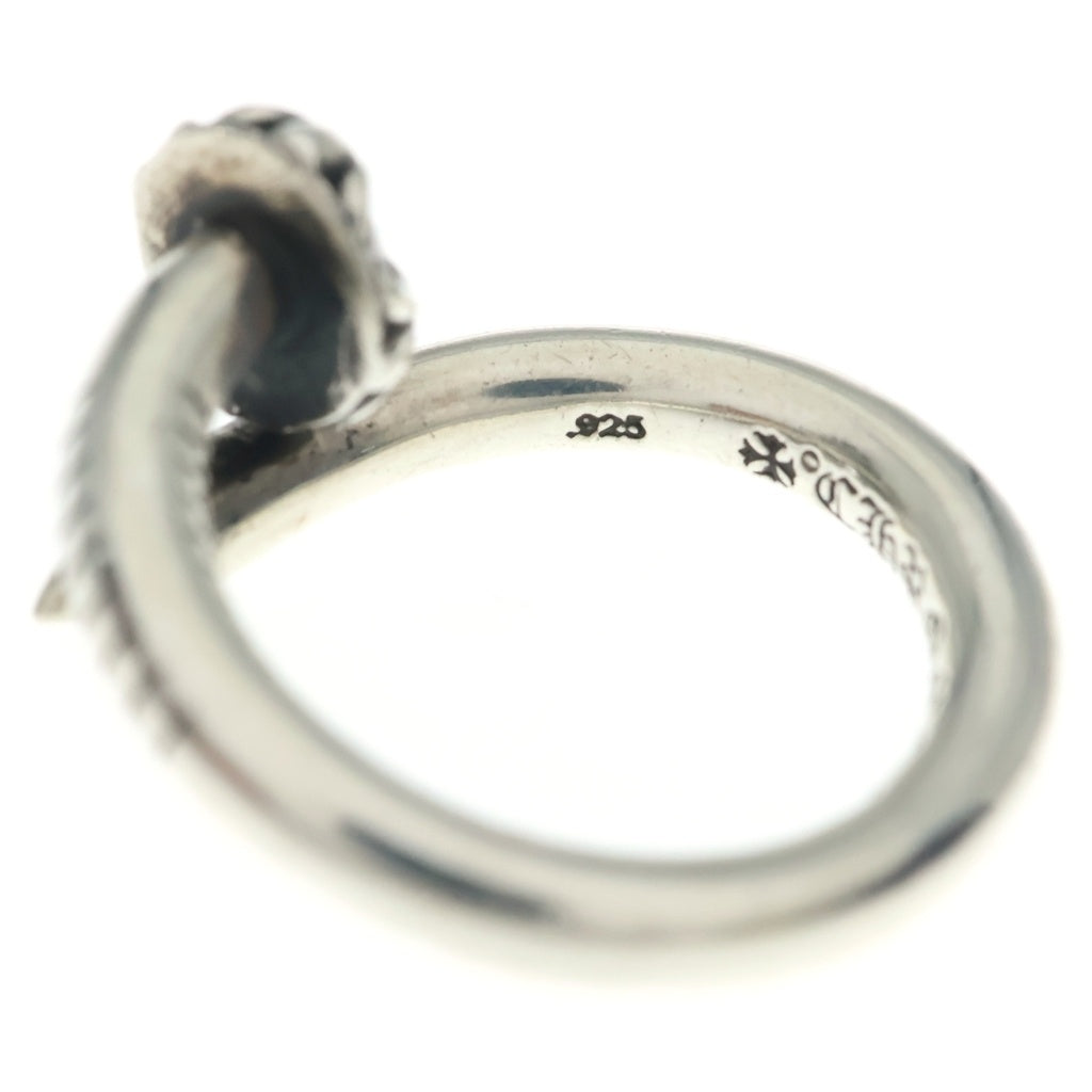 CHROME HEARTS(クロムハーツ) NAIL CRSBALL ネイル クロスボール リング シルバー BCA349