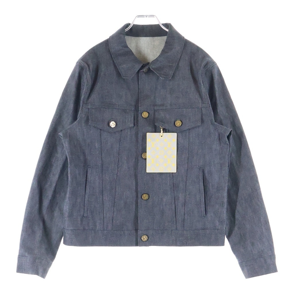 LOUIS VUITTON(ルイヴィトン) 21AW MONOGRAM DNA DENIM JACKET シャドー モノグラム デニムジャケット インディゴ RM212Q E53 HLA55W