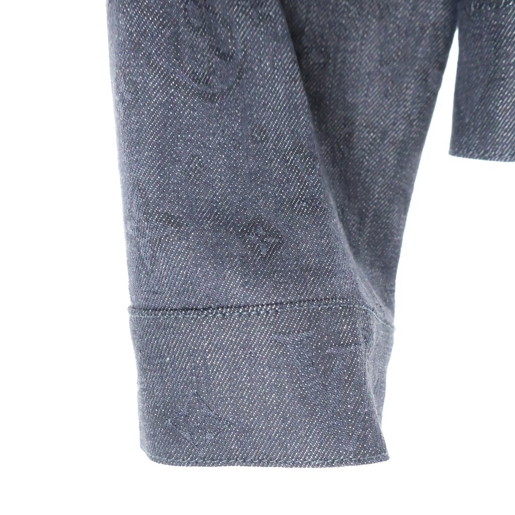 LOUIS VUITTON(ルイヴィトン) 21AW MONOGRAM DNA DENIM JACKET シャドー モノグラム デニムジャケット インディゴ RM212Q E53 HLA55W