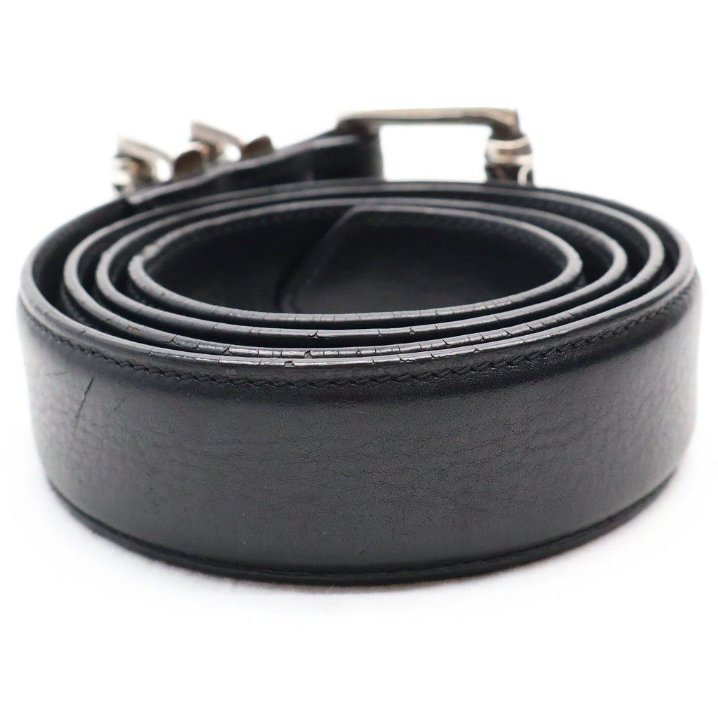 CHROME HEARTS(クロムハーツ) BLT ROLLER 3PC1.5inch 3PCローラーバックル レザーベルト シルバー