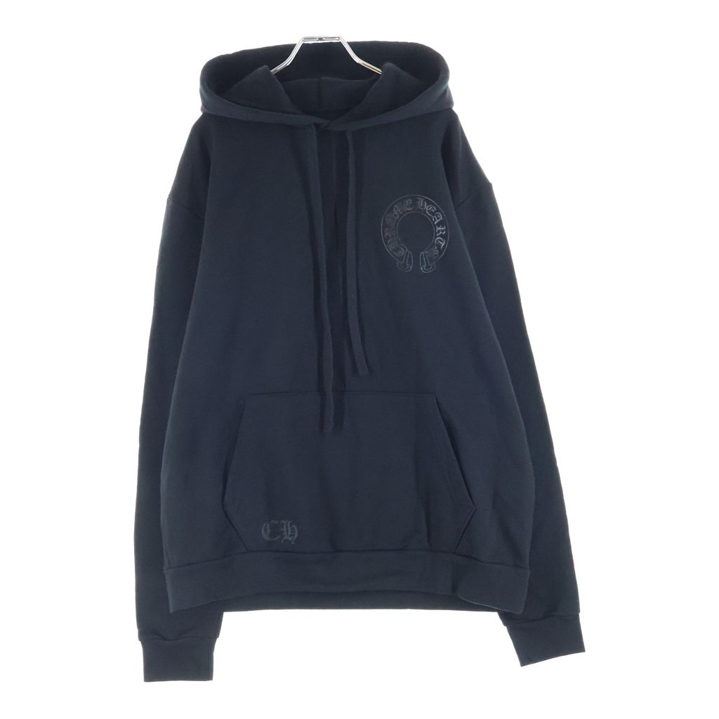 CHROME HEARTS(クロムハーツ) オンライン限定 袖フローラル プルオーバーパーカー ブラック