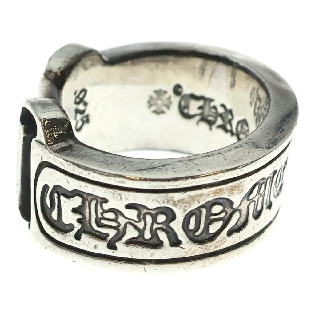 CHROME HEARTS(クロムハーツ) LG SCROLL LABEL ラージスクロールラベル リング シルバーBCA383