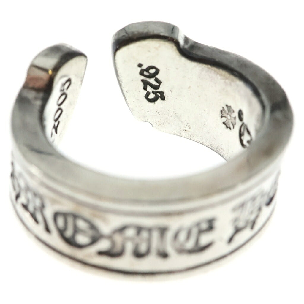 CHROME HEARTS(クロムハーツ) LG SCROLL LABEL ラージスクロールラベル リング シルバーBCA383