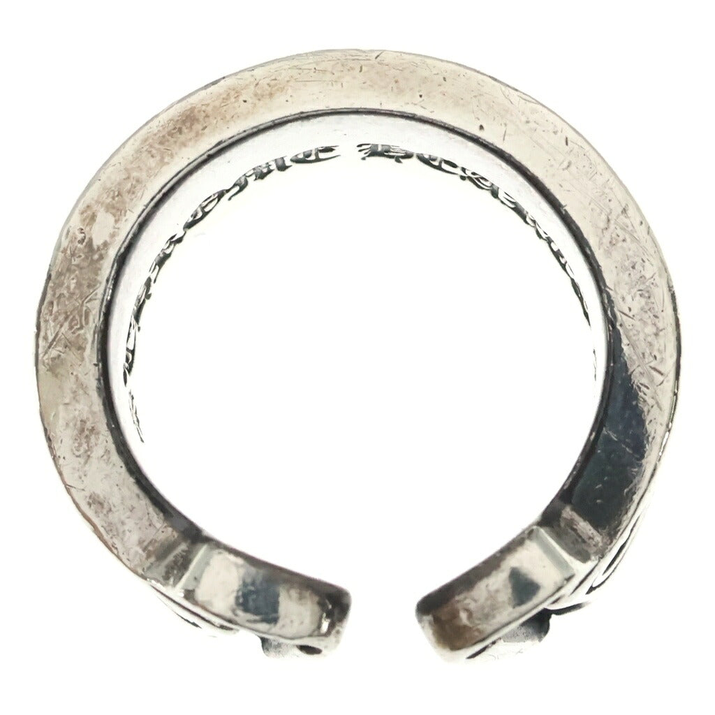 CHROME HEARTS(クロムハーツ) LG SCROLL LABEL ラージスクロールラベル リング シルバーBCA383