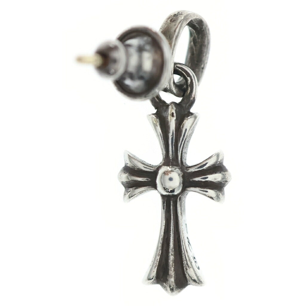 CHROME HEARTS(クロムハーツ) BBY F PPRCHN ベイビーファットクロス ドロップピアス シルバー BCA090