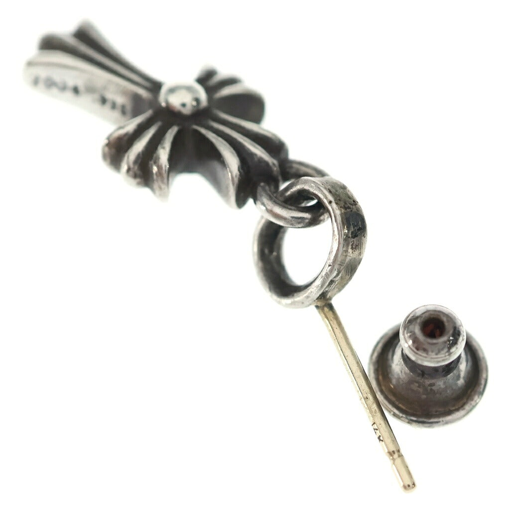 CHROME HEARTS(クロムハーツ) BBY F PPRCHN ベイビーファットクロス ドロップピアス シルバー BCA090