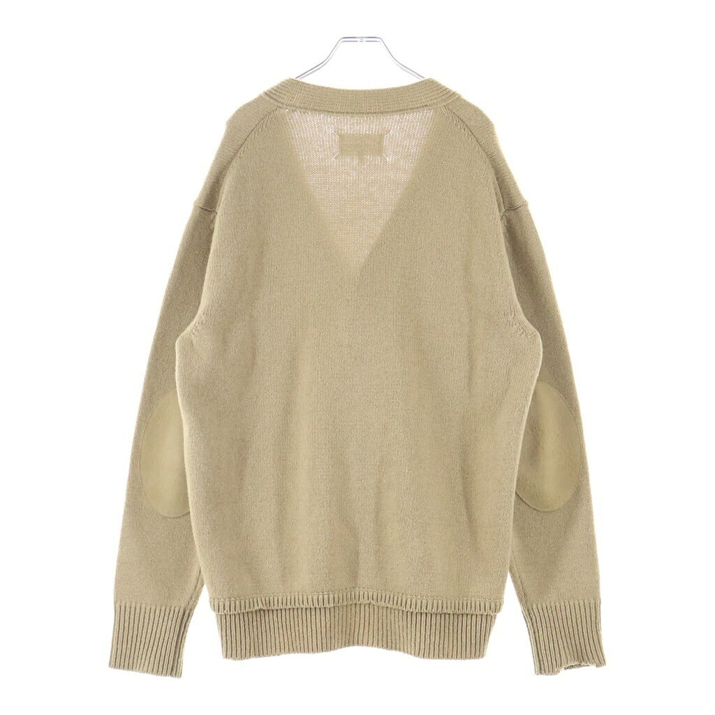 Maison Margiela(メゾンマルジェラ) エルボーパッチ オーバーサイズ カーディガン ベージュ SI1GP0003 S18064