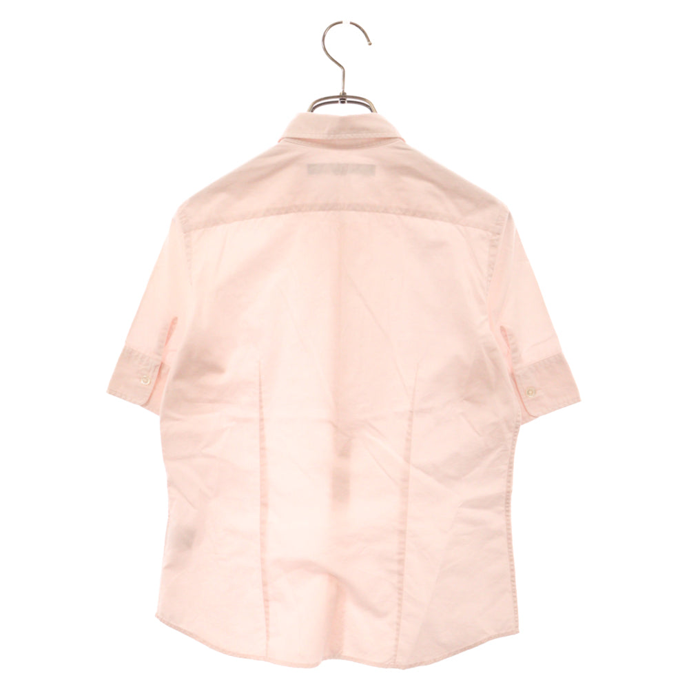 RALPH LAUREN(ラルフローレン) レギュラーカラー コットン 半袖シャツ ピンク