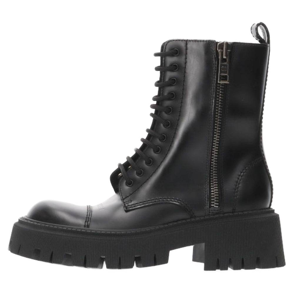 BALENCIAGA(バレンシアガ) TRACTOR 617420 トラクターサイドジップブーツ ブラック
