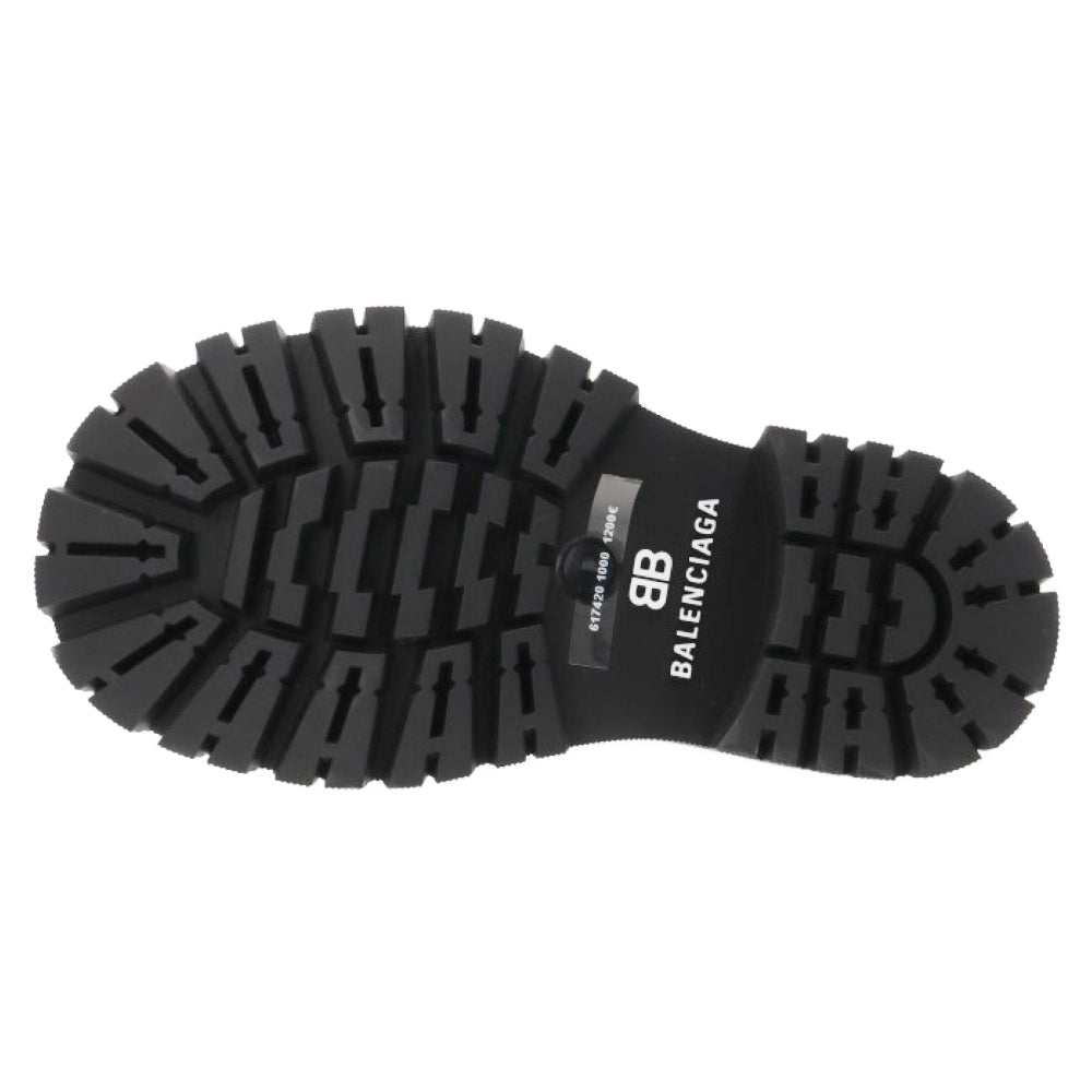 BALENCIAGA(バレンシアガ) TRACTOR 617420 トラクターサイドジップブーツ ブラック