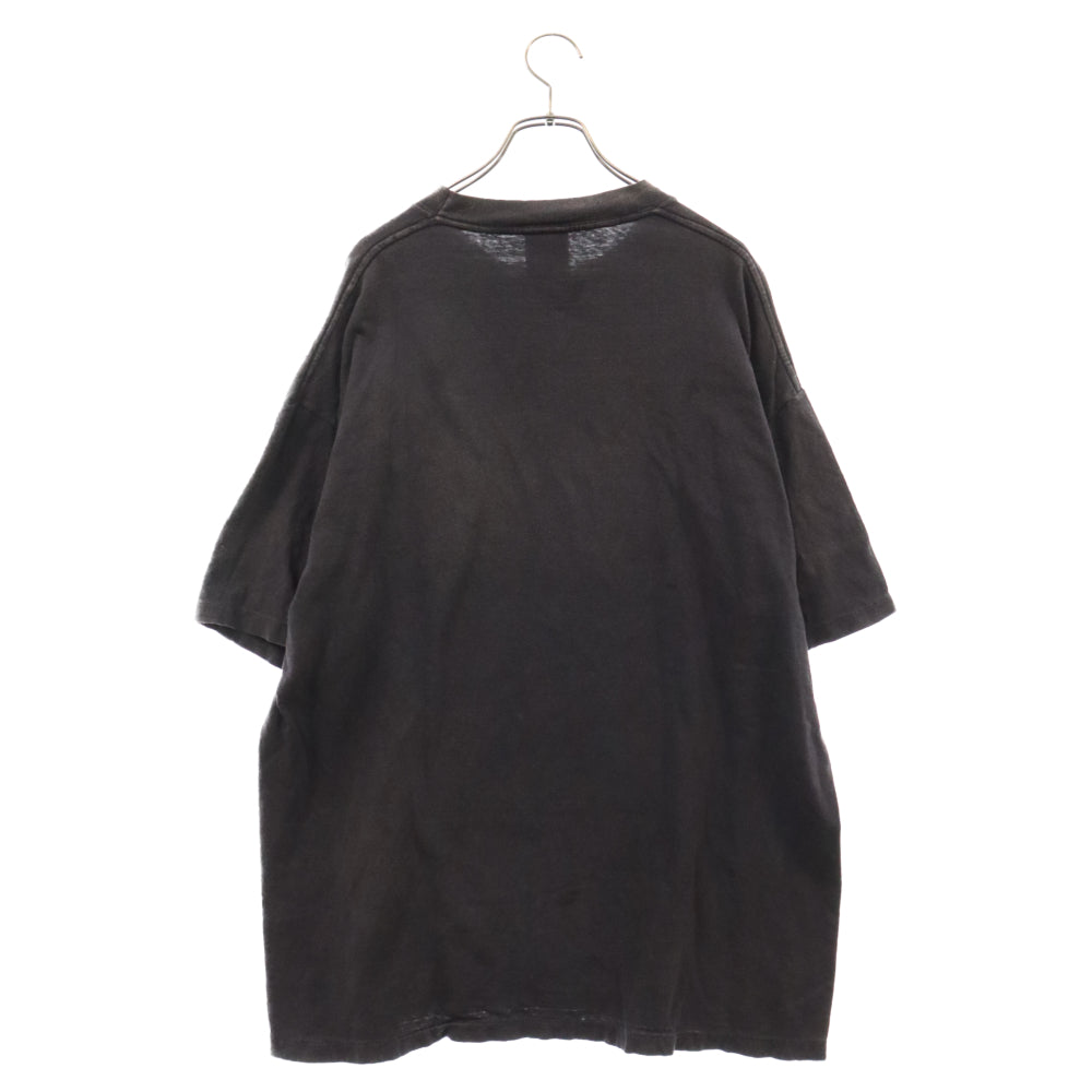 READY MADE(レディメイド) 24SS S/S POCKET T-SHIRT ヴィンテージ加工ポケット半袖Tシャツ RE-CO-BK-00-00-278 ブラック
