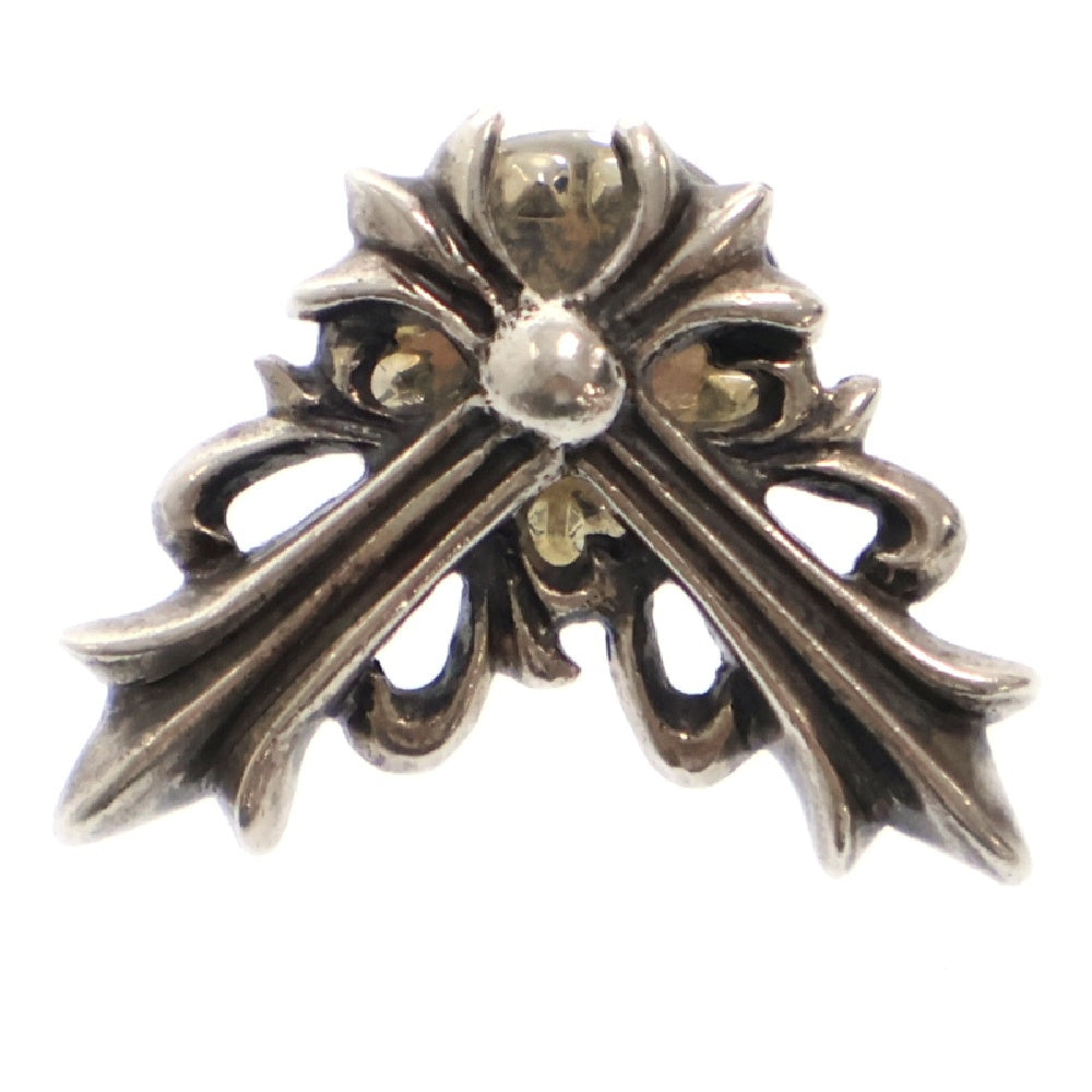 CHROME HEARTS(クロムハーツ) PIN FLRLCRNR スティックピン フローラルクロスコーナー ピンバッジ シルバー