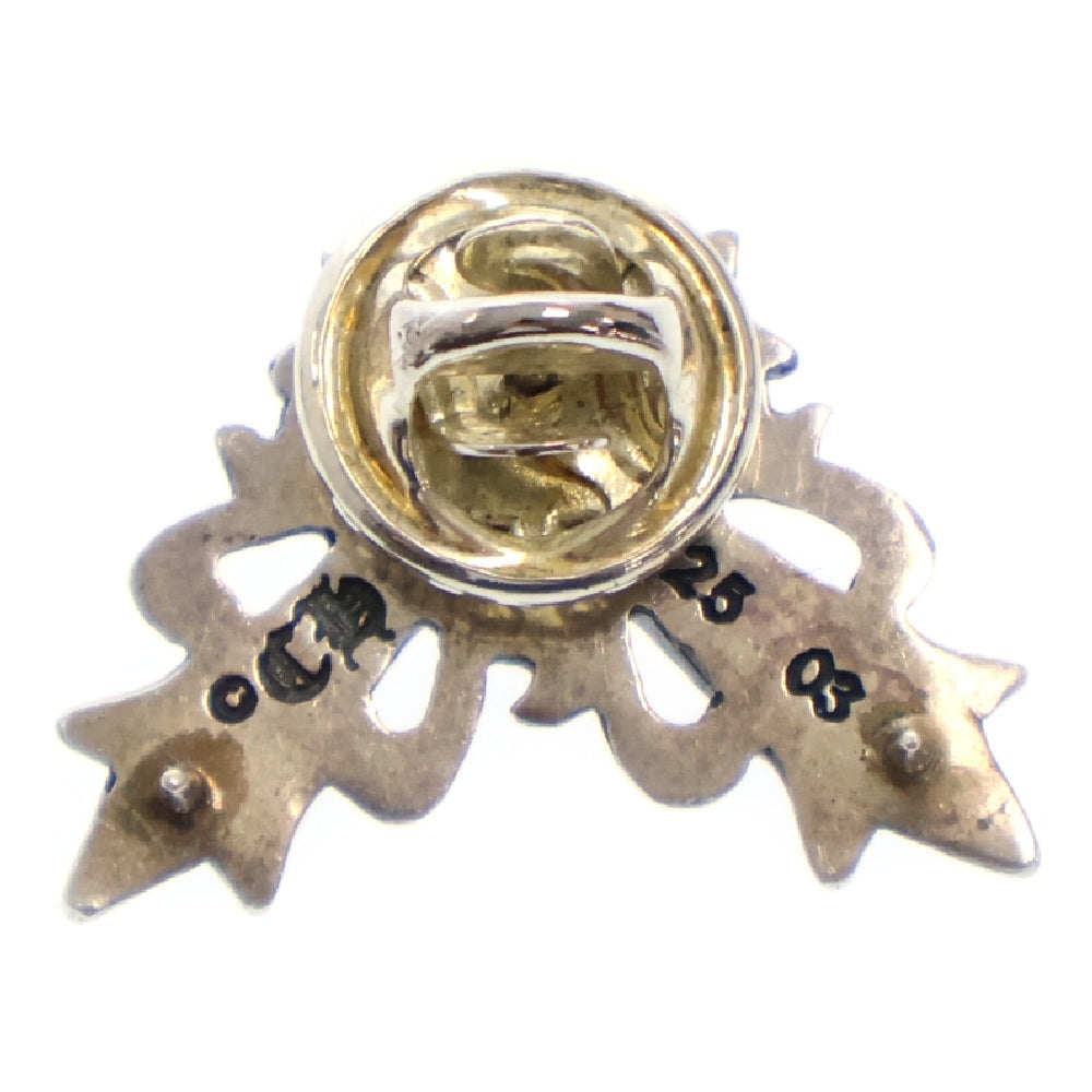 CHROME HEARTS(クロムハーツ) PIN FLRLCRNR スティックピン フローラルクロスコーナー ピンバッジ シルバー