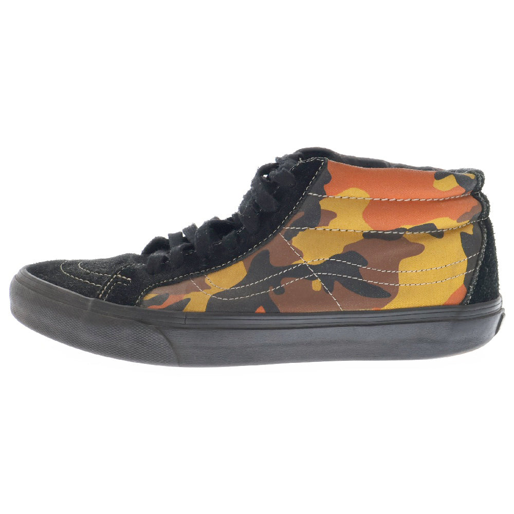 VANS(ヴァンズ) ×SUPREME SK8-MID REISSUE VN-0XIIG8E シュプリーム リイッシュー キャンバス ミッドカットスニーカー マルチ US9/27.0cm