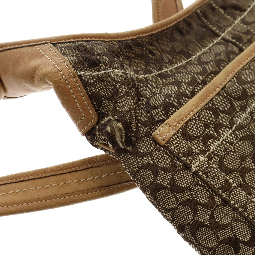 COACH(コーチ) キャンバス ルショルダーバッグ ベージュ A0749-10775