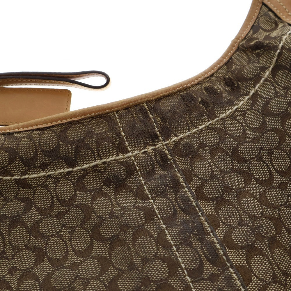 COACH(コーチ) キャンバス ルショルダーバッグ ベージュ A0749-10775