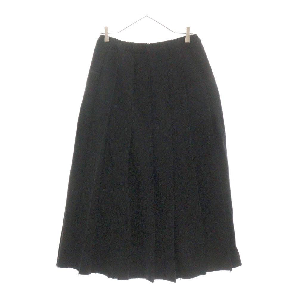 COMME des GARCONS COMME des GARCONS(コムデギャルソンコムデギャルソン) 20AW ウール プリーツ イージースカート ブラック レディース RF-S030