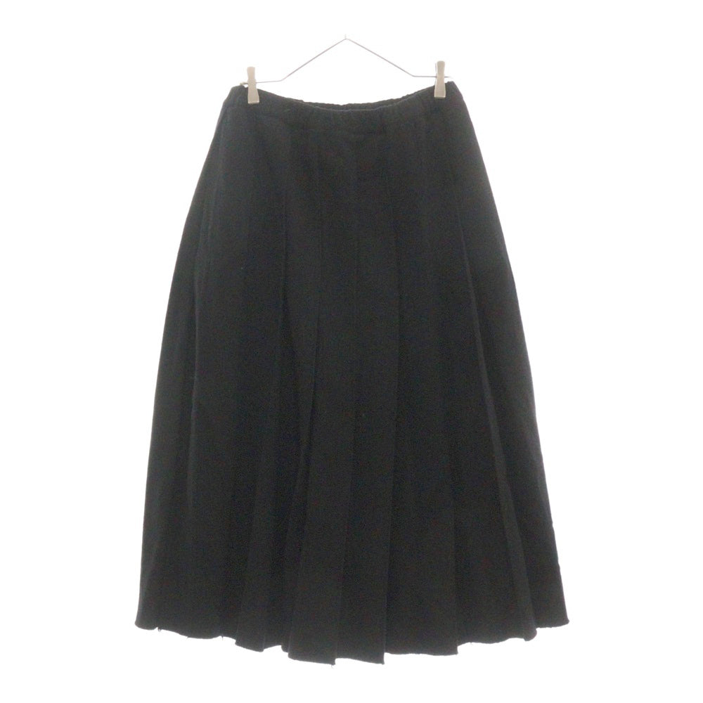 COMME des GARCONS COMME des GARCONS(コムデギャルソンコムデギャルソン) 20AW ウール プリーツ イージースカート ブラック レディース RF-S030