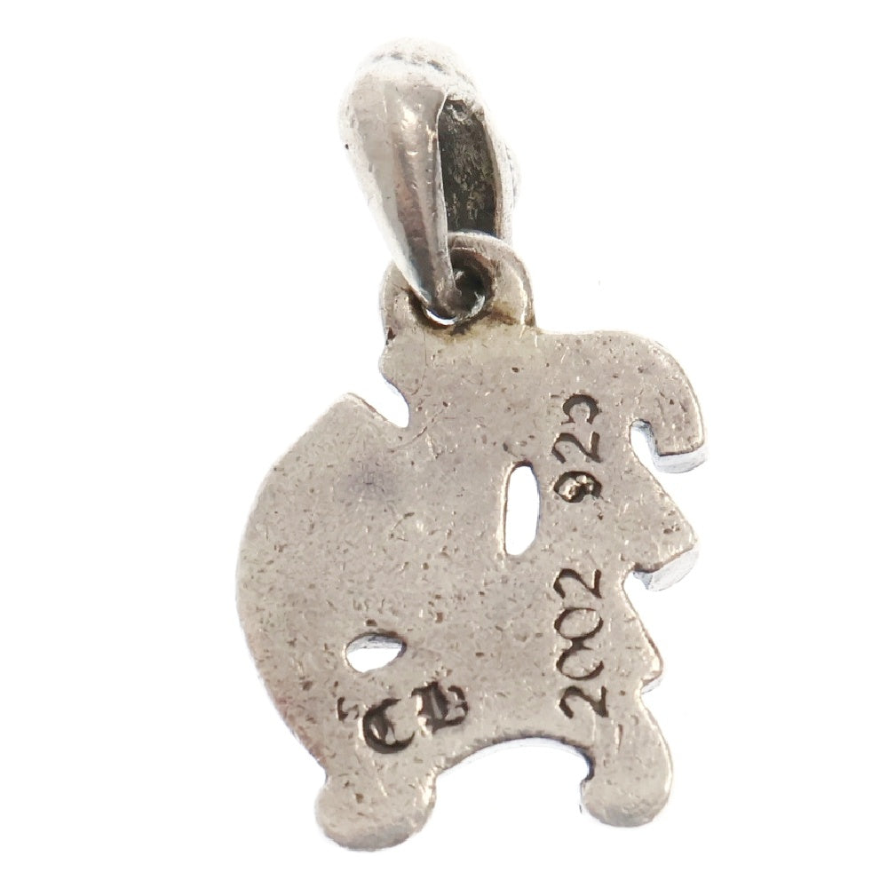 CHROME HEARTS(クロムハーツ) ALPHABET CHARM アルファベットチャーム H イニシャルチャーム ネックレストップ シルバー