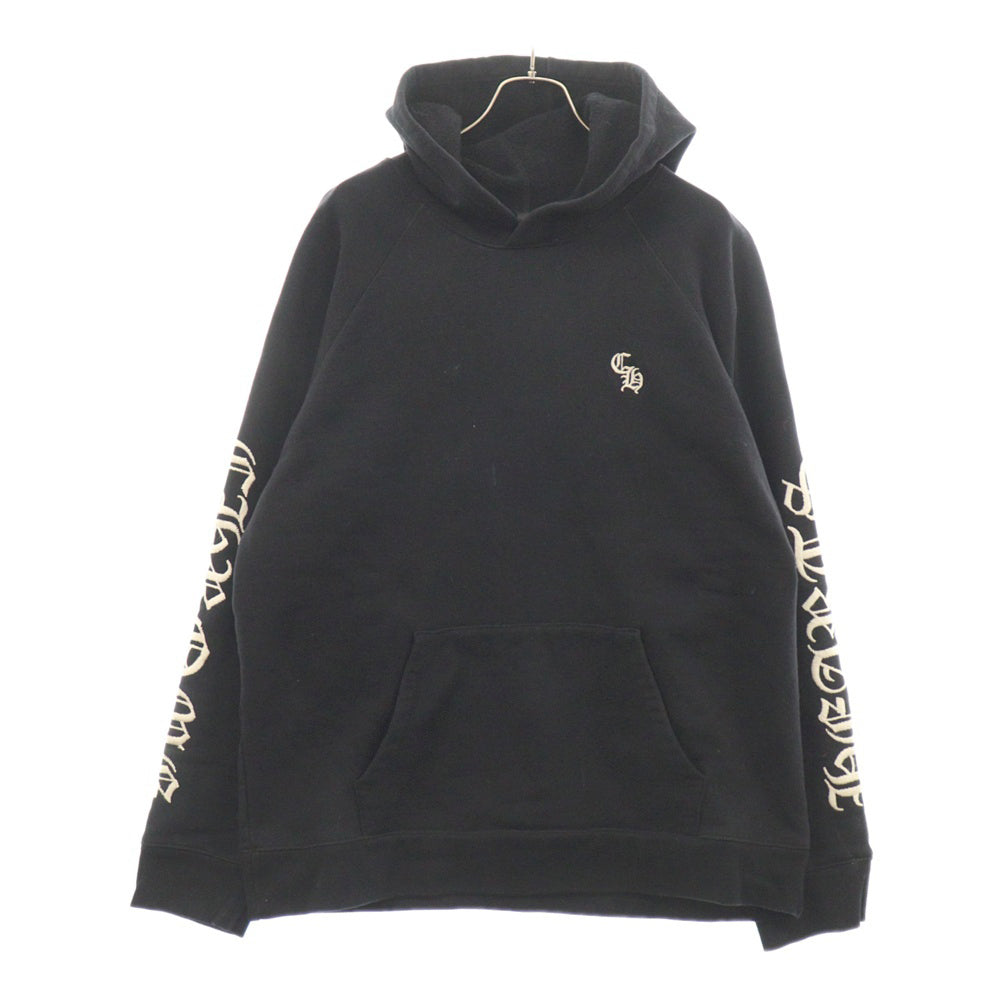 CHROME HEARTS(クロムハーツ) Y NOT SLO RIDE HD PLVR ワイノット CH刺繍 プルオーバー スウェット パーカー ブラック