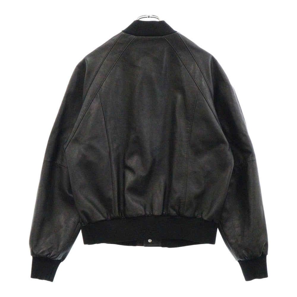 CELINE(セリーヌ) ラムスキン レザー テディジャケット ブルゾン ブラック 2EG76269L