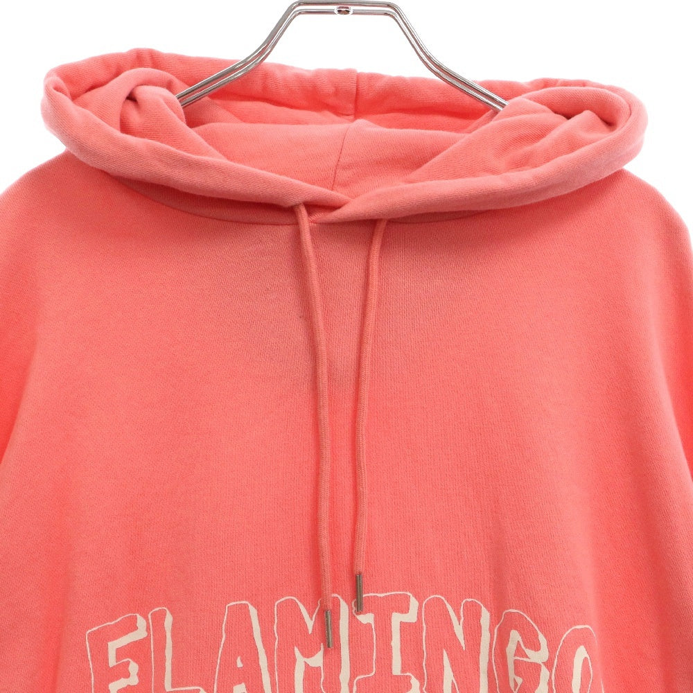 CELINE(セリーヌ) 22SS FLAMINGO TENSIONS フラミンゴテンション プルオーバーパーカー オーバーサイズフーディー 2Y627670Q ピンク