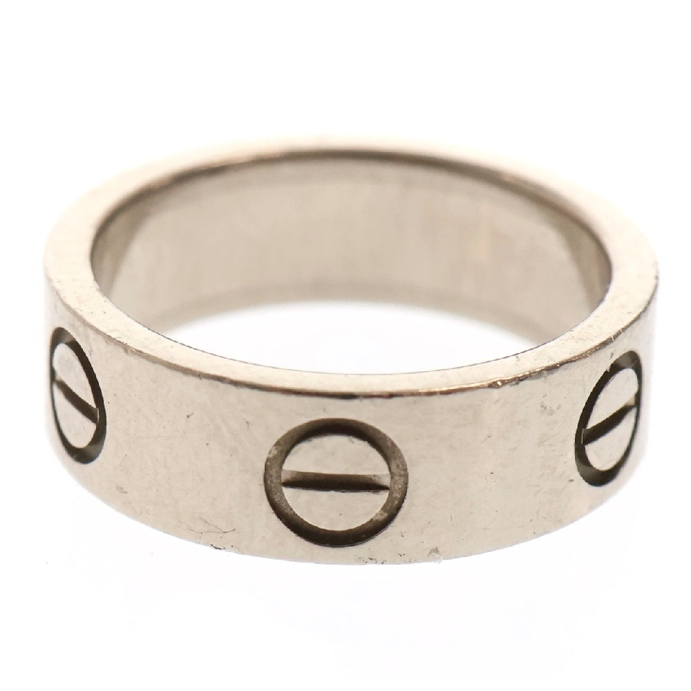 Cartier(カルティエ) K18WG Love ring classic model ラブリング クラシックモデル ホワイトゴールド 指輪 B4084700