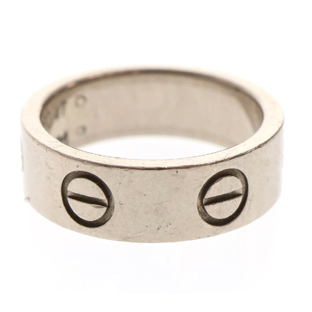 Cartier(カルティエ) K18WG Love ring classic model ラブリング クラシックモデル ホワイトゴールド 指輪 B4084700