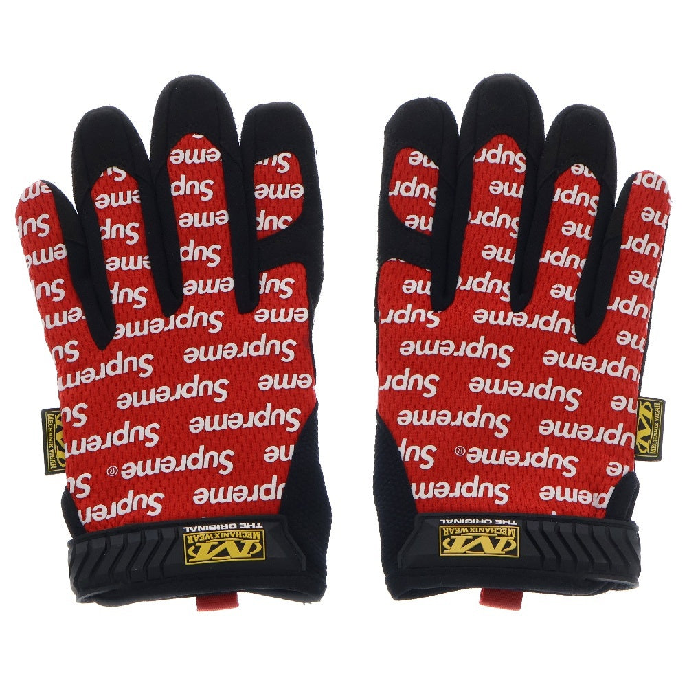 SUPREME(シュプリーム) 17SS ×Mechanix Wear Original Work Gloves Yellow メカニックスウェア オリジナル ワーク グローブ 手袋 レッド