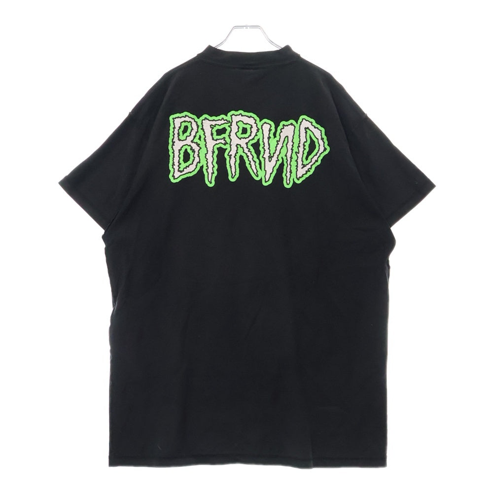 BALENCIAGA(バレンシアガ) 24AW BFRND Series Music Inside Out T-Shirt インサイドアウト ミュージックプリント半袖Tシャツ 787358 TQVG8 ブラック