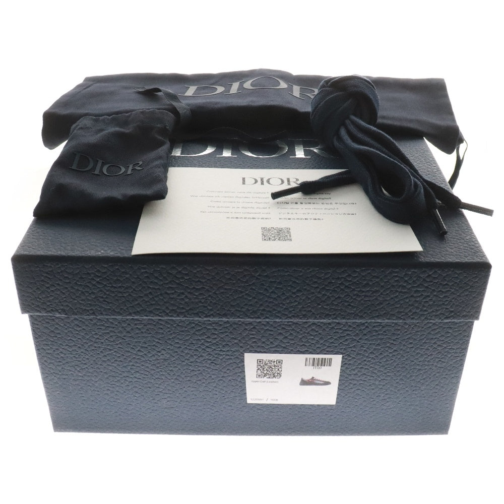 DIOR(ディオール) 25AW ×KAWS カウズ 限定エディション B33 スピン カーフスキン オブリークキャンバスローカットスニーカー 3SN303ZEY H514 ネイビー
