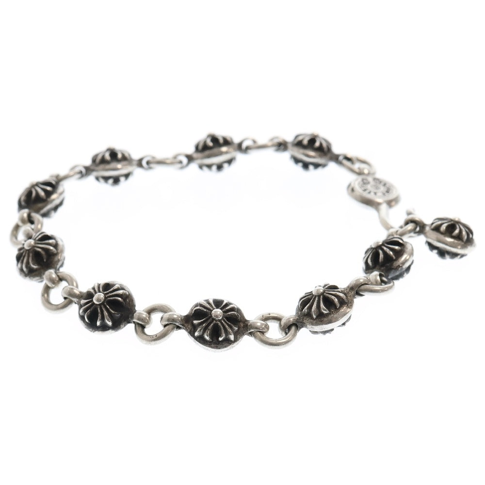 CHROME HEARTS(クロムハーツ) NO2 BALL #2クロスボールブレスレット シルバー BCA176