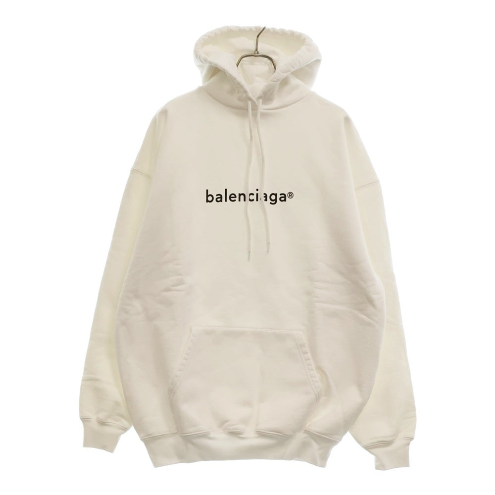 BALENCIAGA(バレンシアガ) 20AW コピーライトロゴ スウェットパーカー フーディ 578135 TIV55 ホワイト