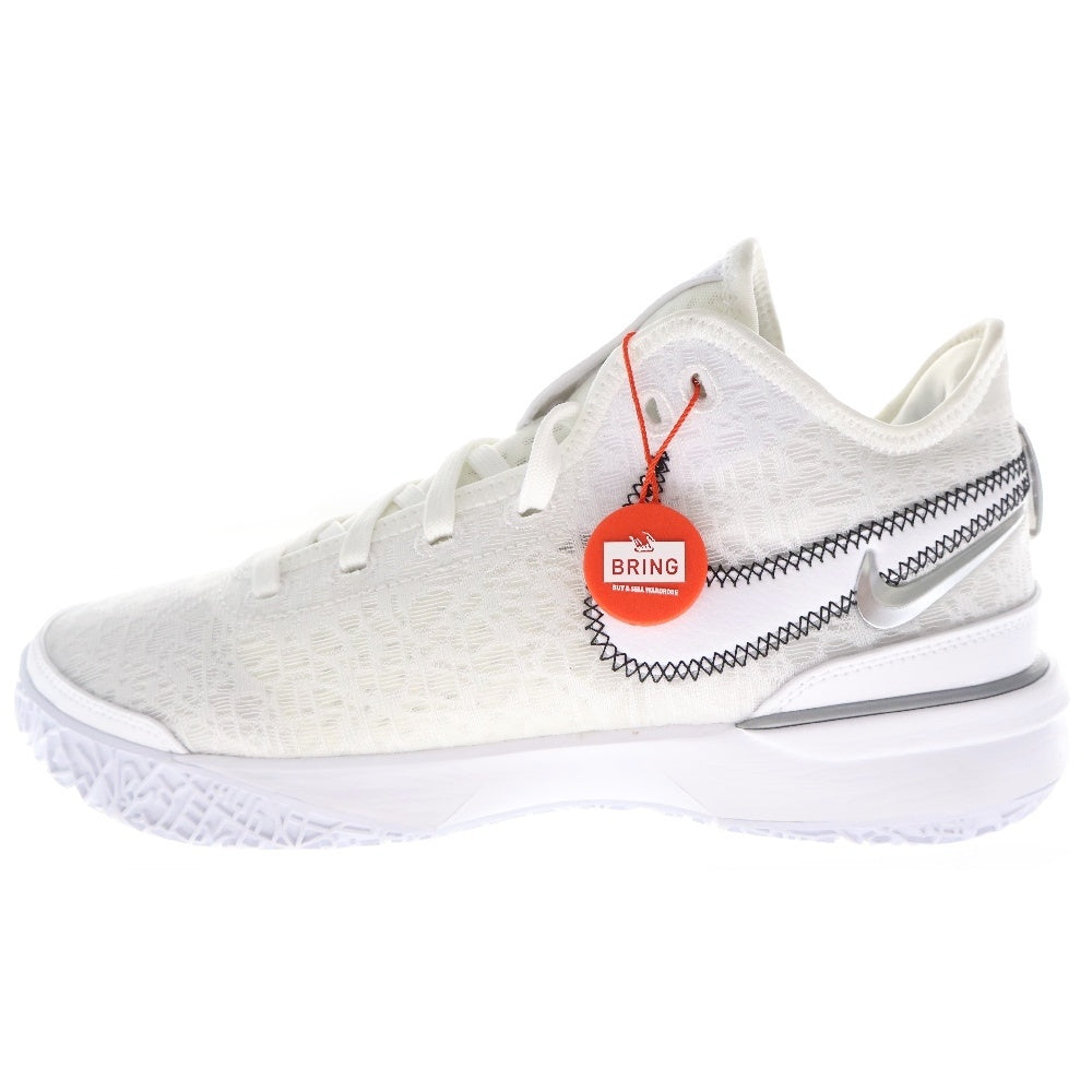 NIKE(ナイキ) Zoom LeBron NXXT Gen Metallic Silver DR8788-101 ズーム レブロン NXXT ジェン メタリックシルバー ホワイト スニーカー US9/27.0cm