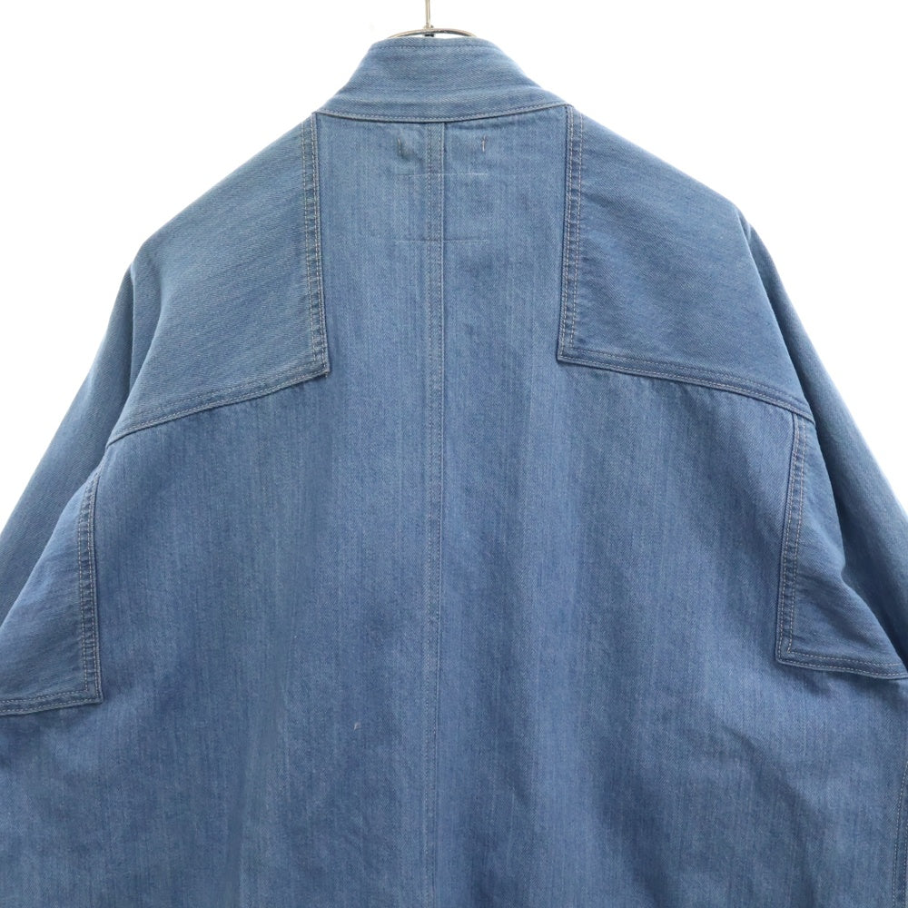 WTAPS(ダブルタップス) 21SS フィッシュテール ジップアップデニムコート インディゴ 211WVDT-JKM02