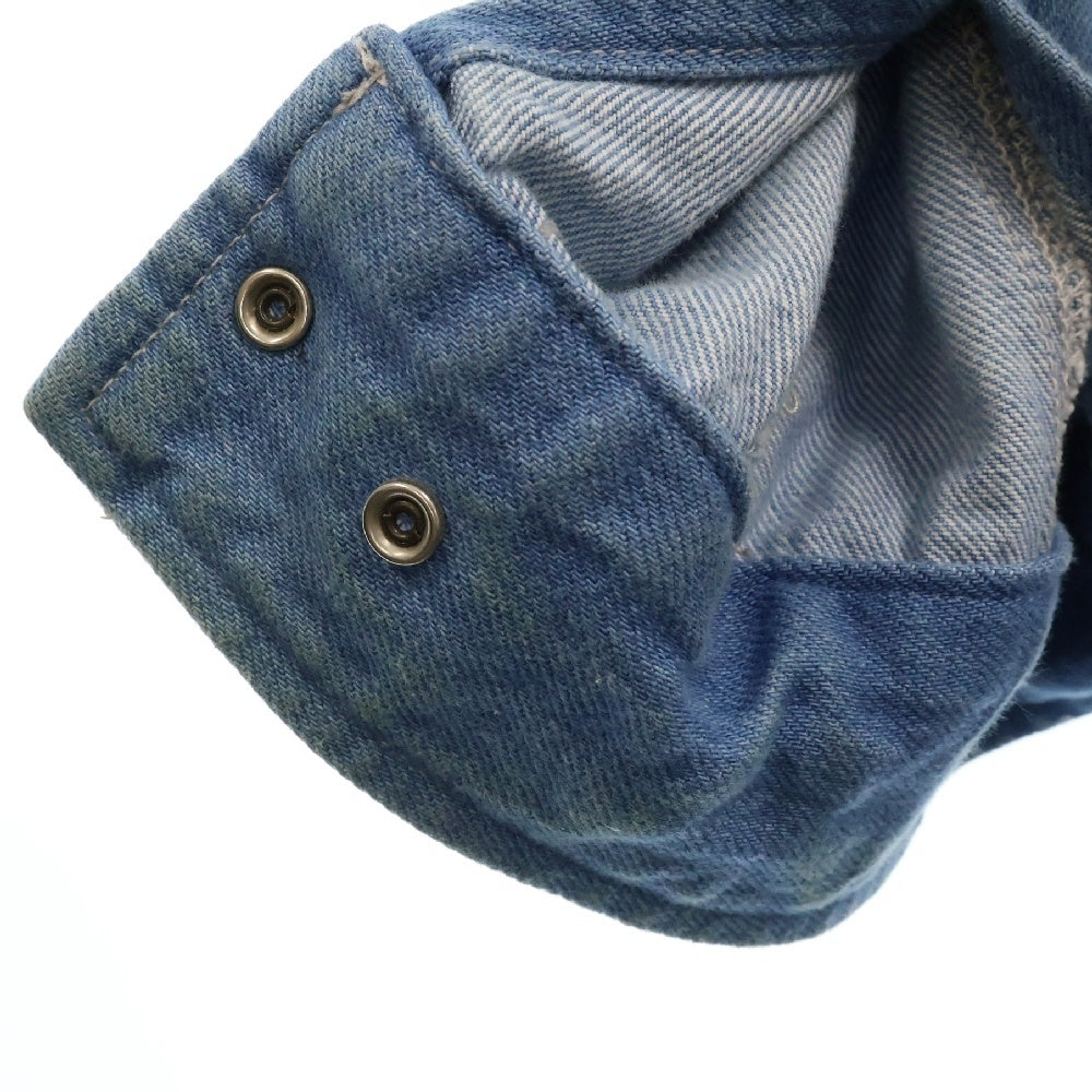 WTAPS(ダブルタップス) 21SS フィッシュテール ジップアップデニムコート インディゴ 211WVDT-JKM02