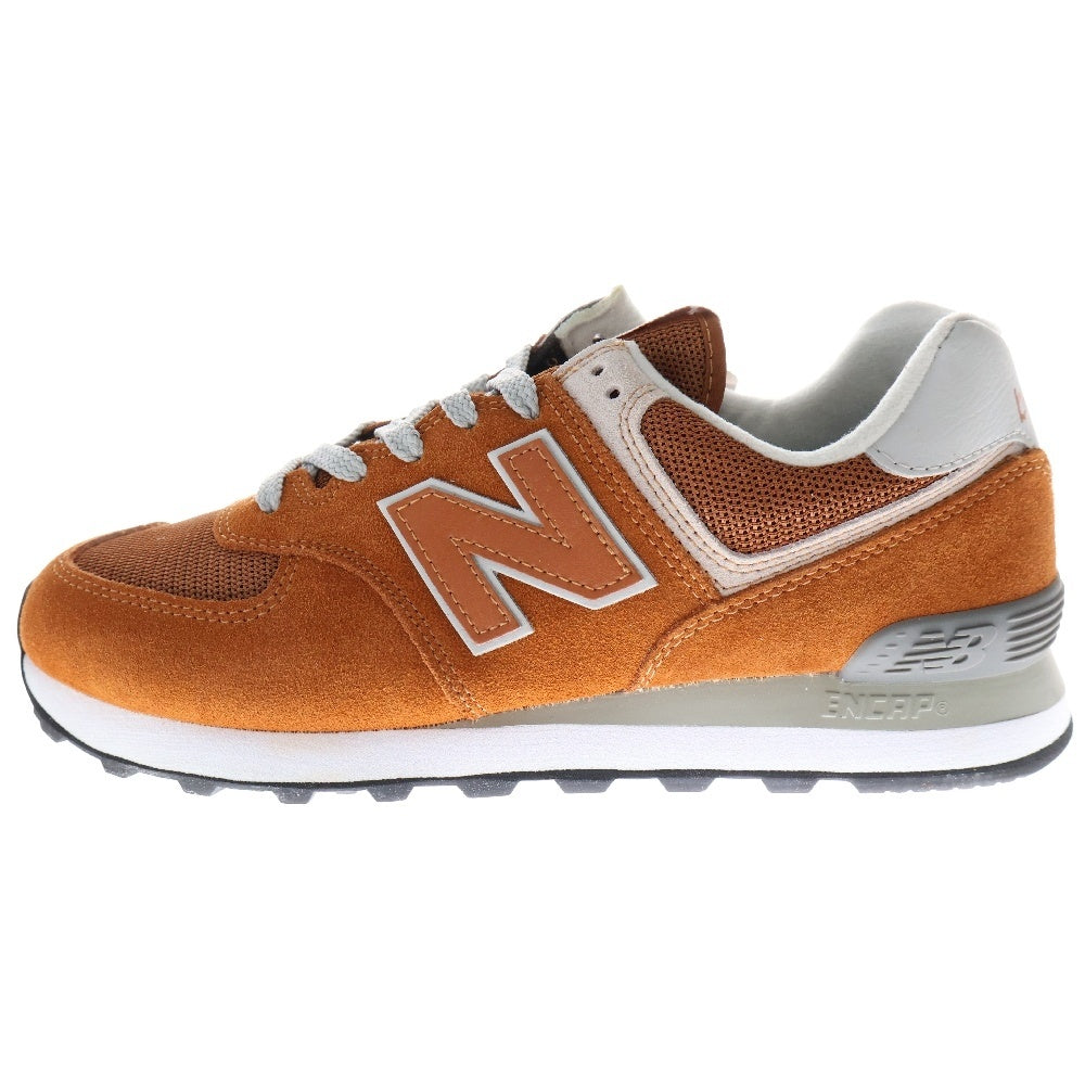 New Balance(ニューバランス) ML574EPE スエード ローカットスニーカー ブラウン US8.5/26.5cm