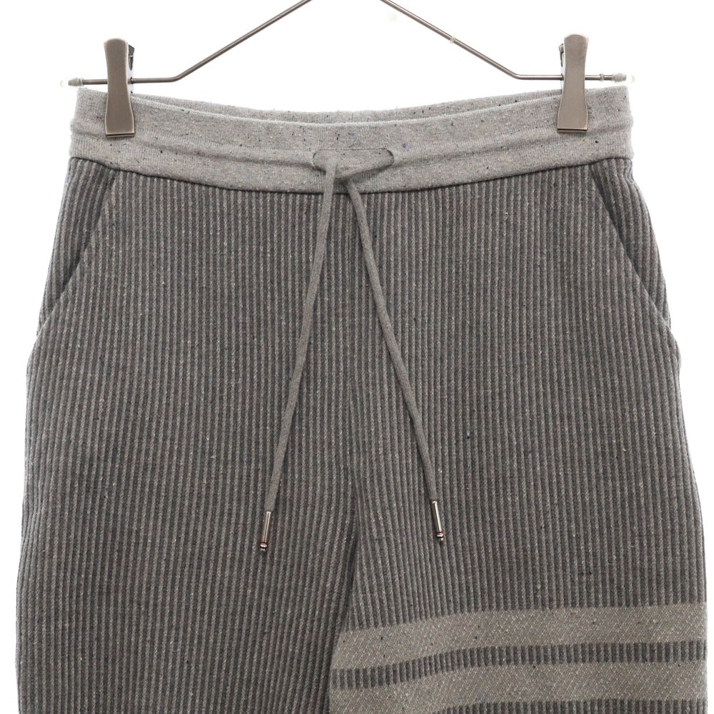 THOM BROWNE(トムブラウン) シルクフレックル ジョガーパンツ FJQ111A-J0142 グレー レディース
