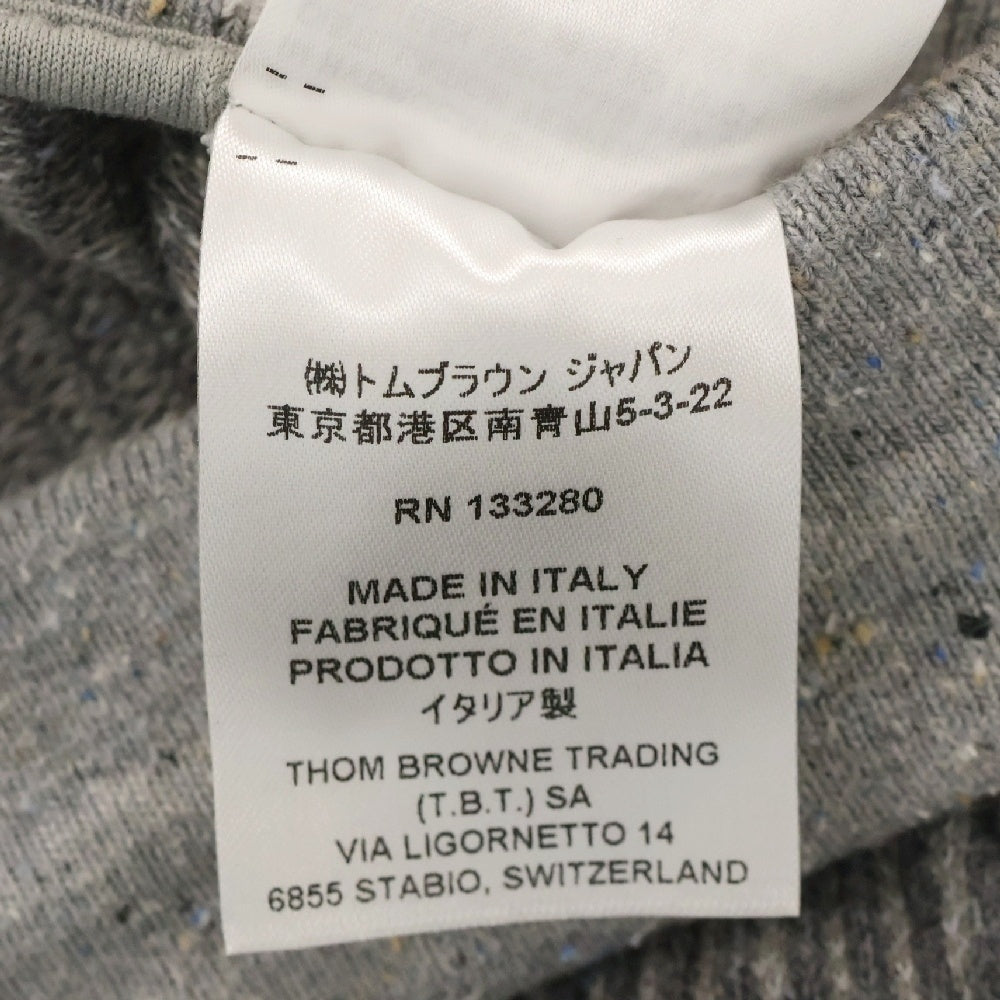 THOM BROWNE(トムブラウン) シルクフレックル ジョガーパンツ FJQ111A-J0142 グレー レディース