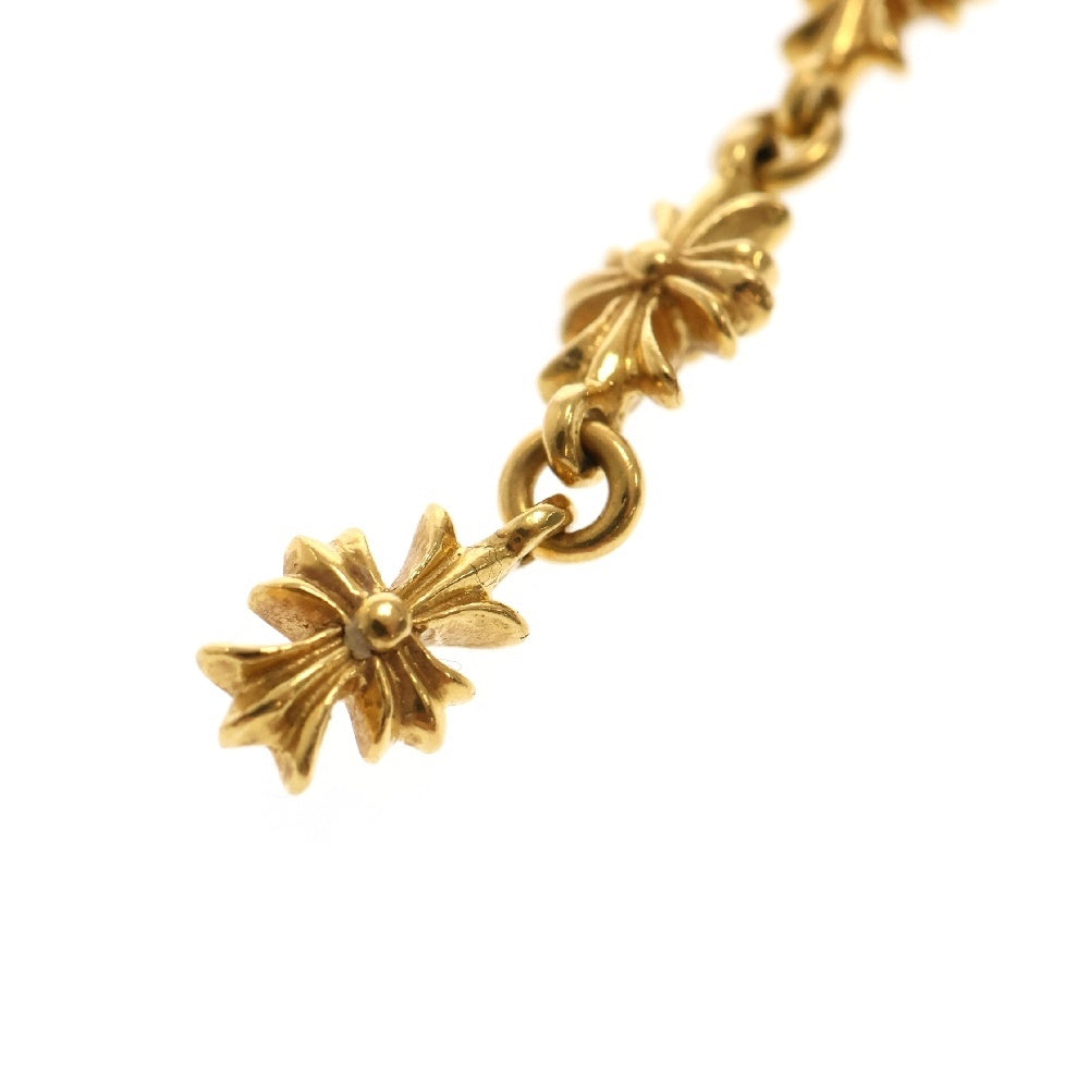 CHROME HEARTS(クロムハーツ) 22K TNY E CH PLS 3 タイニーE CHプラス 3ドロップピアス ゴールド