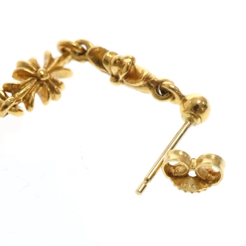 CHROME HEARTS(クロムハーツ) 22K TNY E CH PLS 3 タイニーE CHプラス 3ドロップピアス ゴールド