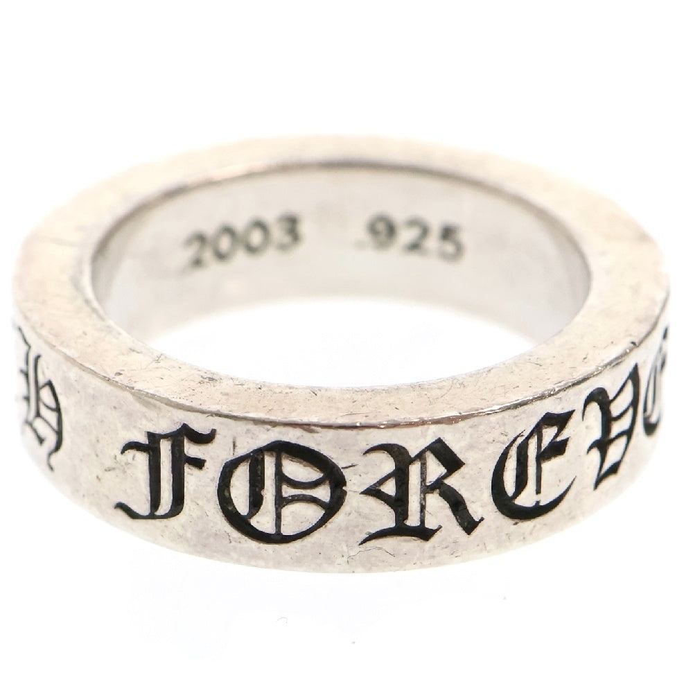 CHROME HEARTS(クロムハーツ) 6mm SPACER FOREVER 6mmスペーサーリング フォーエバーシルバー BCA337