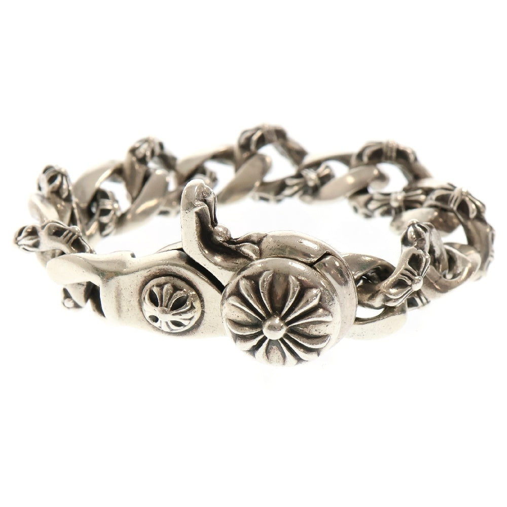 CHROME HEARTS(クロムハーツ) FNCY CHN LNK ファンシーリンククリップブレスレット 13リンク シルバー BCA145