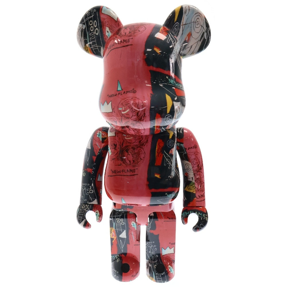 MEDICOM TOY(メディコムトイ) BE@RBRICK Andy Warhol ×JEAN-MICHEL BASQUIAT #1 1000% アンディ ウォーホル ジャン ミシェル バスキア ベアブリック フィギュア マルチ