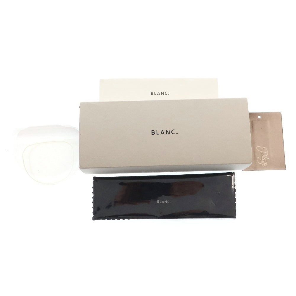 BLANC(ブランク) チタンフレームサングラス B0024 ゴールド