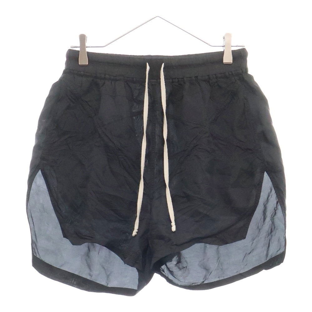 Rick Owens(リックオウエンス) 22SS Drawstring Bermuda Shorts RP01B4307-J ドローストリング バミューダ ショーツ ハーフパンツ ブラック