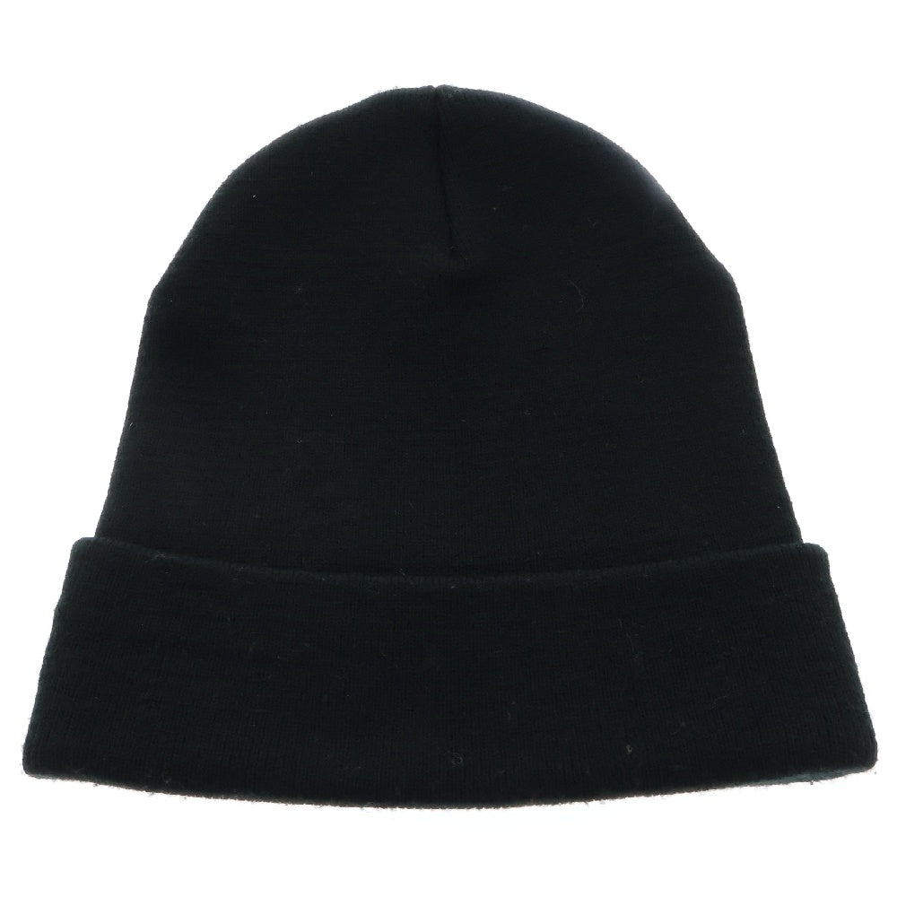 CHROME HEARTS(クロムハーツ) WOOL WATCH CAP ウールワッチキャップ ロゴ刺繍 アクリルビーニー ニットキャップ 帽子 ブラック