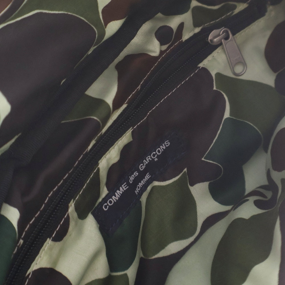 COMME des GARCONS HOMME(コムデギャルソンオム) 23SS NYLON TWILL BODY BAG HK-K202 ナイロンツイル ボディバッグ ウエストバッグ ブラック