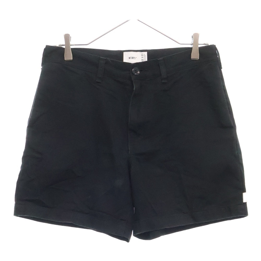 WTAPS(ダブルタップス) 22SS BUDS SHORTS COTTON TWILL 221BRDT-PTM08 コットンツイルショーツ ハーフパンツ ブラック