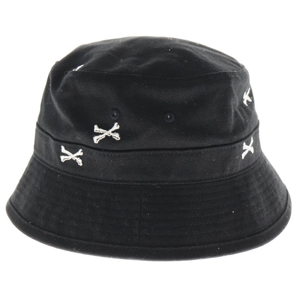 WTAPS(ダブルタップス) 22SS BUCKET 02 HAT 221HCDT-HT16 クロスボーン バケットハット 帽子 ブラック